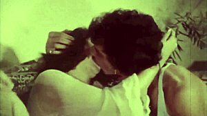 vintage bride gets wild with two cocks, wow! 😍