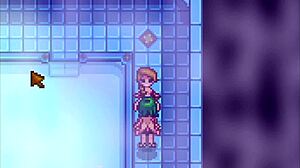 Jodi and Caroline in the spa - Stardew Valley