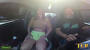 larissa leite shows off on sao paulo streets