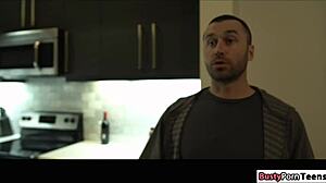 Busty Blonde Gets Oral