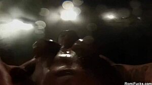 Romi rain hot shower masturbation