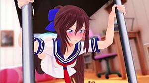 Fantia part 1 features hentai sex with toys outdoors 😊