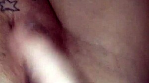 Hey, watch this amateur squirt from fingering herself.