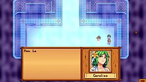 Jodi and Caroline in the spa - Stardew Valley