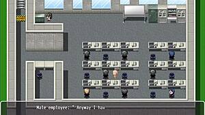 Cute secretary encounters in the office corner - npc girls at work - ep2