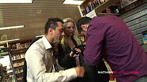 Shoplifter Caroline De Jaie Opens Asshole for Debt