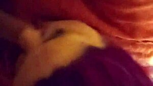 She loves sucking my cock in this casual scene