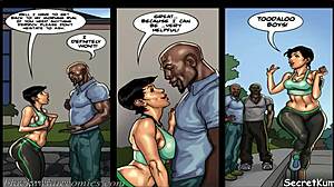 Oh uau, estou assistindo essa adolescente 18+ safada ser fodida por paus monstros em gangbang hentai