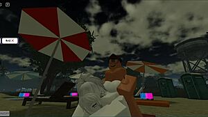 Cute milf Reshak3 jumps on a hard dick after playful teasing. Her tight pussy and perky ass steal the show.