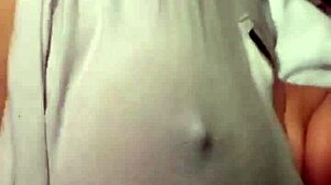 Big tits bounce wildly while fucking her ass!