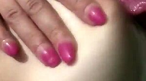 Big tits bounce wildly while fucking her ass!