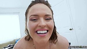 I'm Krissy Lynn grinding pussy with milf in sinful stepmother