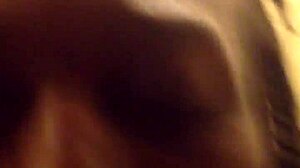 Damn, sucking this huge black cock feels insane!