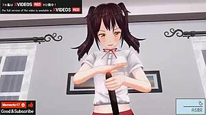 Oh man, this uncensored japanese hentai anime with handjob and blowjob asmr... earphones recomended, it's so intense!