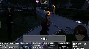 Hentai Girl Exposes In Coat Outdoors