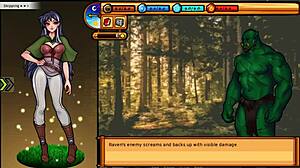 Raven's Quest Part 4: Sexy Anime Creampie Scene