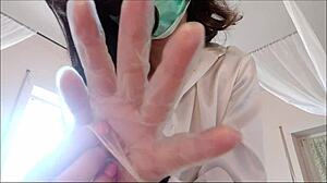 和Chantal的医疗恋物检查变得超热狂野