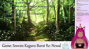 vtuber lewdneko plays senran kagura burst part 1