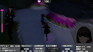 Hentai Girl Exposes In Coat Outdoors