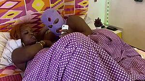 Lesbian girls dive into muff action