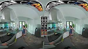 Breakfast turns steamy with girlfriend Sera Ryder in POV