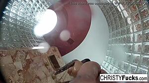 Christy Dahlia And Ivan's Steamy Shower Fun Behind The Scenes