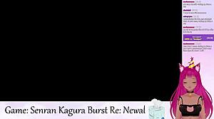 vtuber lewdneko plays senran kagura burst part 1