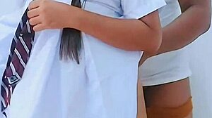 Teen couple shares steamy sex at wild party with puffy beauty. Their amateur passion unfolds in stunning detail.