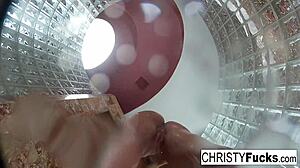 Christy Dahlia And Ivan's Steamy Shower Fun Behind The Scenes
