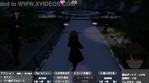 Hentai Girl Exposes In Coat Outdoors