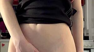 Cute Maiskii touches herself until she climaxes hard