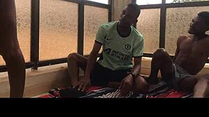 this chap we met at the balcony, my stuborn friend decided we fuck her first