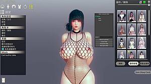 honey select 2 character creating with big tits options!