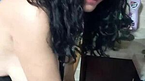 Velvet rain milf fucked on table, squirting 😩