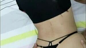 Puts me on fours, gives my cum like good bitch