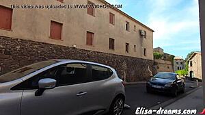 Why is that milf slut so naughty with her new lover's big cock in the garage?