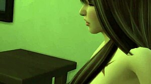 Pornstars Feel Excitement At College Party In Sims 4 Video