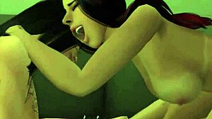 Pornstars Feel Excitement At College Party In Sims 4 Video