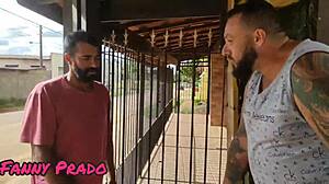 Renting House Leads to Latina Giving Owners Interracial Sex While Husband Licks Pussy!