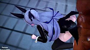 bronya says, 'let's explore this anime hentai world together'