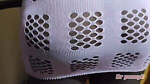 Vibrator Salesman Fucks Ebony Client With Big Ass In Lingerie 😈