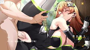 Nova rides big cock outdoors with jiggling tits in forest