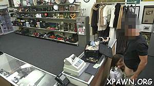 Reality chick masters oral skills