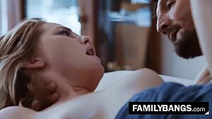 uhh, naughty teen masseuse rubs n bangs friend's dad hard!  