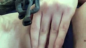 i, as a lonely girl, caress my wet pussy to orgasm