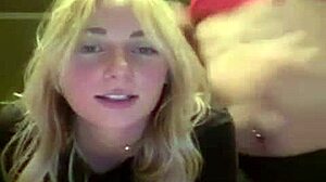 Bold Periscope Show: 18+ Blonde Teen Flashes Tits In Intense Live Action