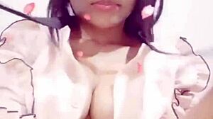 Morena Shows Off Big Ass And Tits.