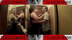 gets horny, sucks dick at home entrance