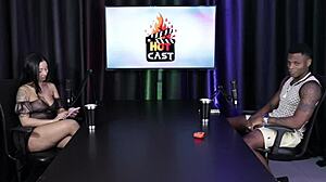 safada checks how many centimeters the cock needs to enter her ass at the party - will mastro sheer red