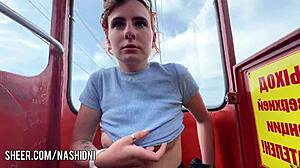 Passionate Quick Blowjob in Public Outdoors